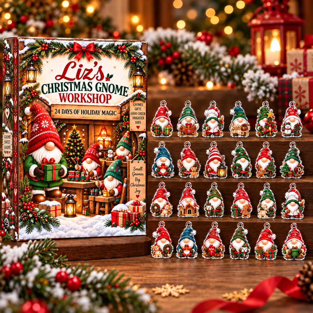 Christmas Gnome Workshop Advent Calendar
