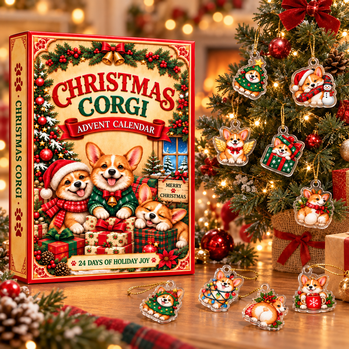 Christmas Corgi Advent Calendar