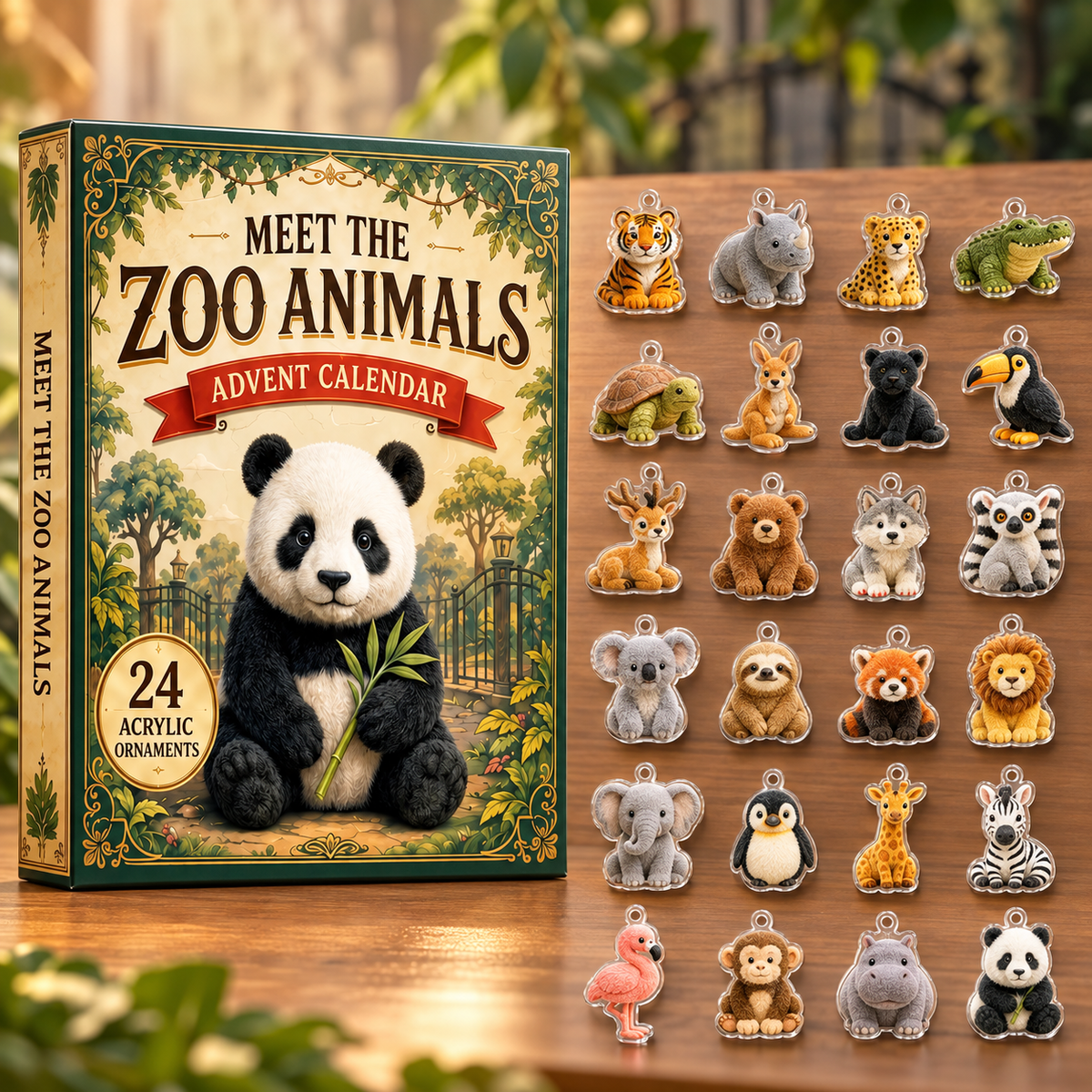 Zoo Animals Advent Calendar
