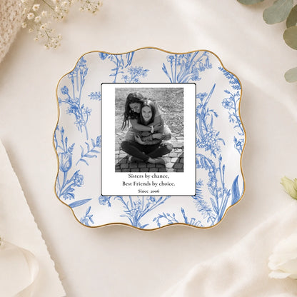 Personalized Scalloped Jewelry Tray – personalized product image 3