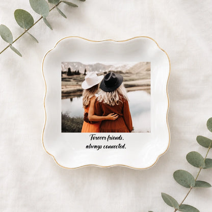 Personalized Scalloped Jewelry Tray – personalized product image 3
