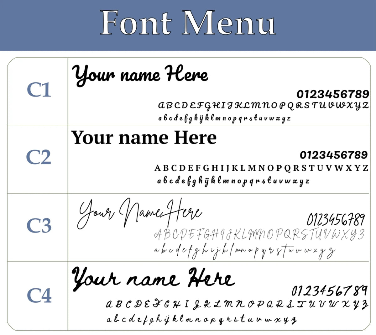 font menu-Recovered