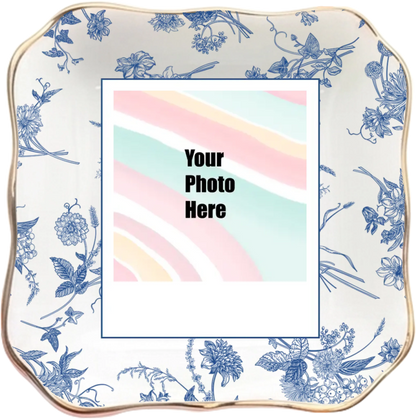 Personalized Polaroid Photo Jewelry Dish – personalized product image 6