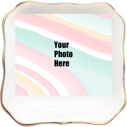 Personalized Scalloped Jewelry Tray – personalized product image 6