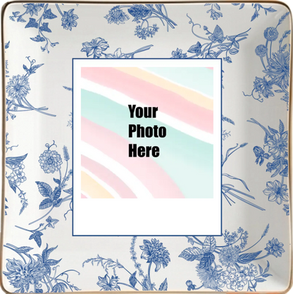 Personalized Polaroid Photo Jewelry Dish – personalized product image 9