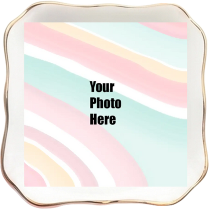 Personalized Scalloped Jewelry Tray – personalized product image 5