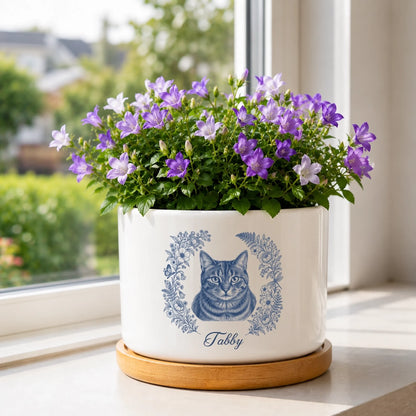 Personalized Pet Memorial Plant Pot – personalized product image 1