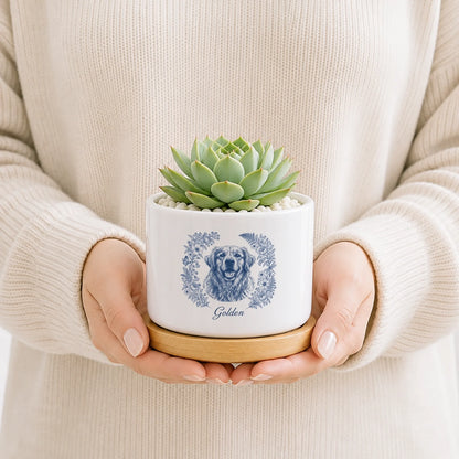 Personalized Pet Memorial Plant Pot – personalized product image 2