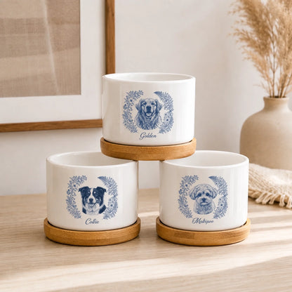 Personalized Pet Memorial Plant Pot – personalized product image 4