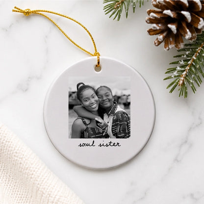 Personalized Photo Ceramic Ornament – personalized product image 5
