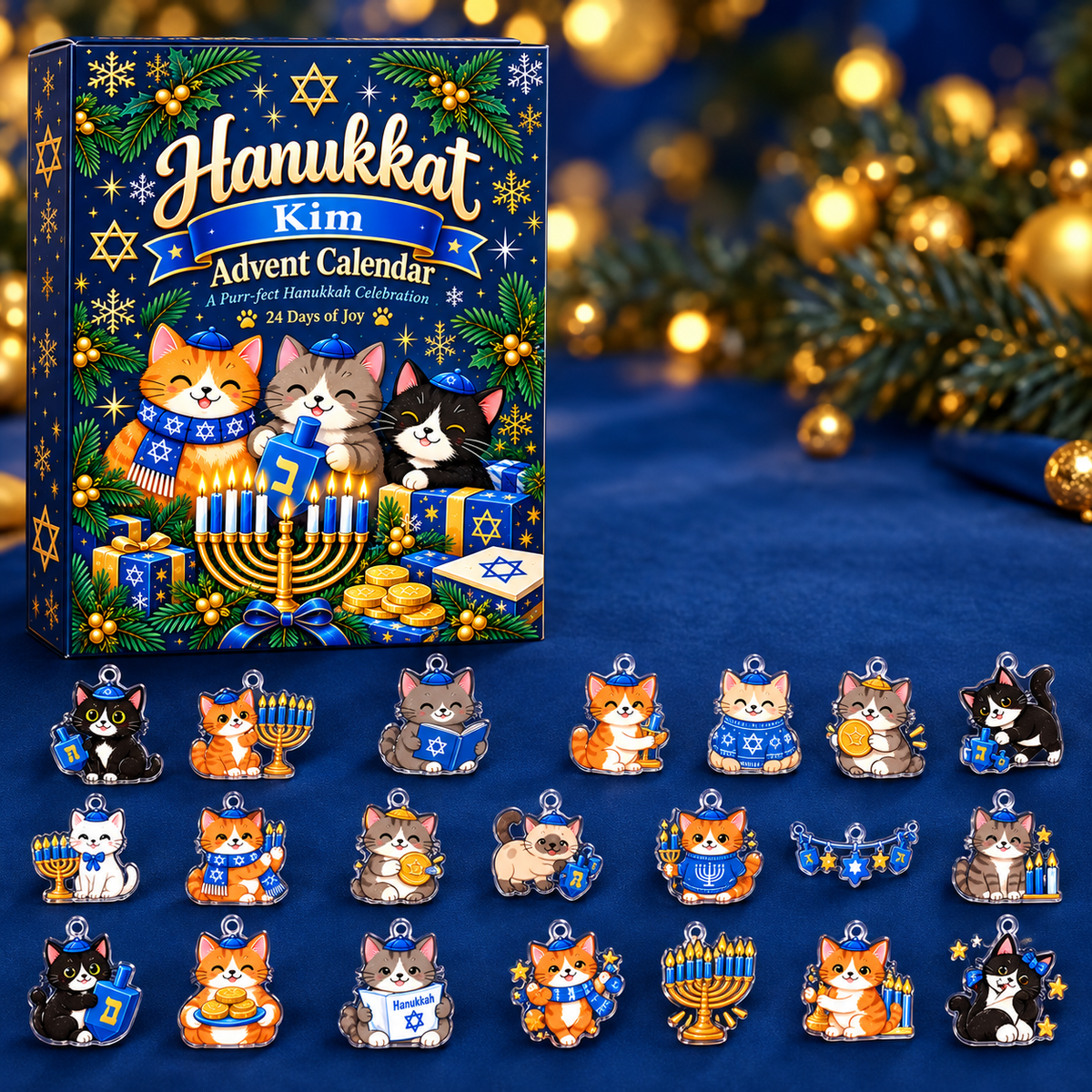 Hanukkah Cat Advent Calendar