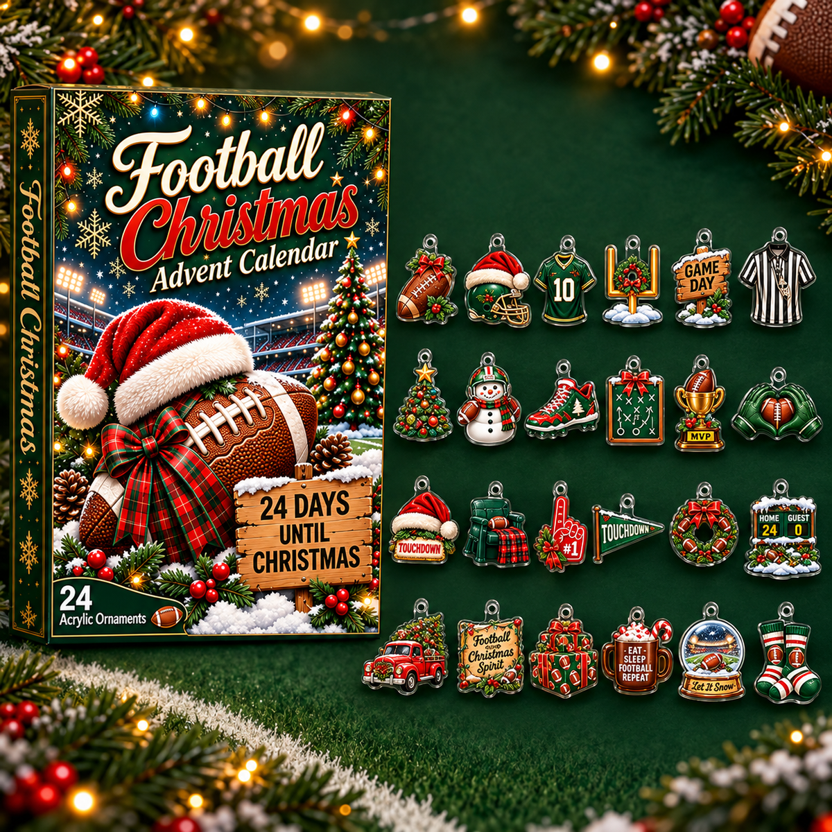 Football Christmas Advent Calendar