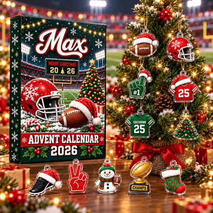 Football Christmas Advent Calendar