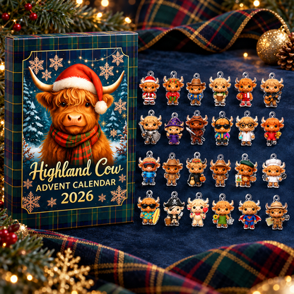 Highland Cow Advent Calendar