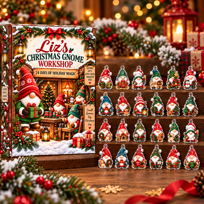 Christmas Gnome Workshop Advent Calendar