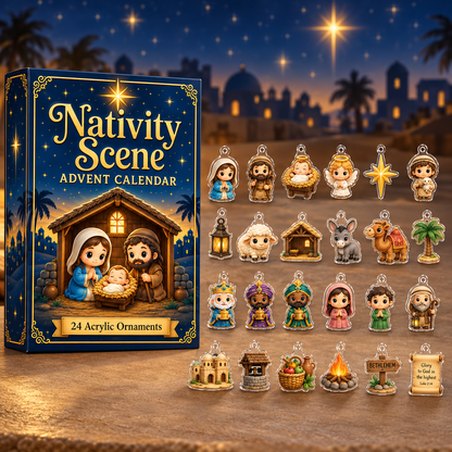 Nativity Scene Advent Calendar