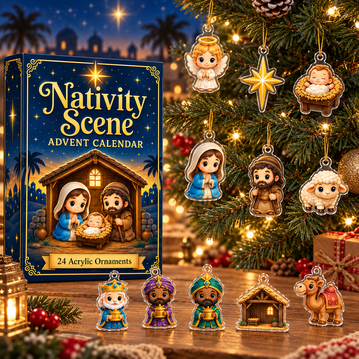 Nativity Scene Advent Calendar