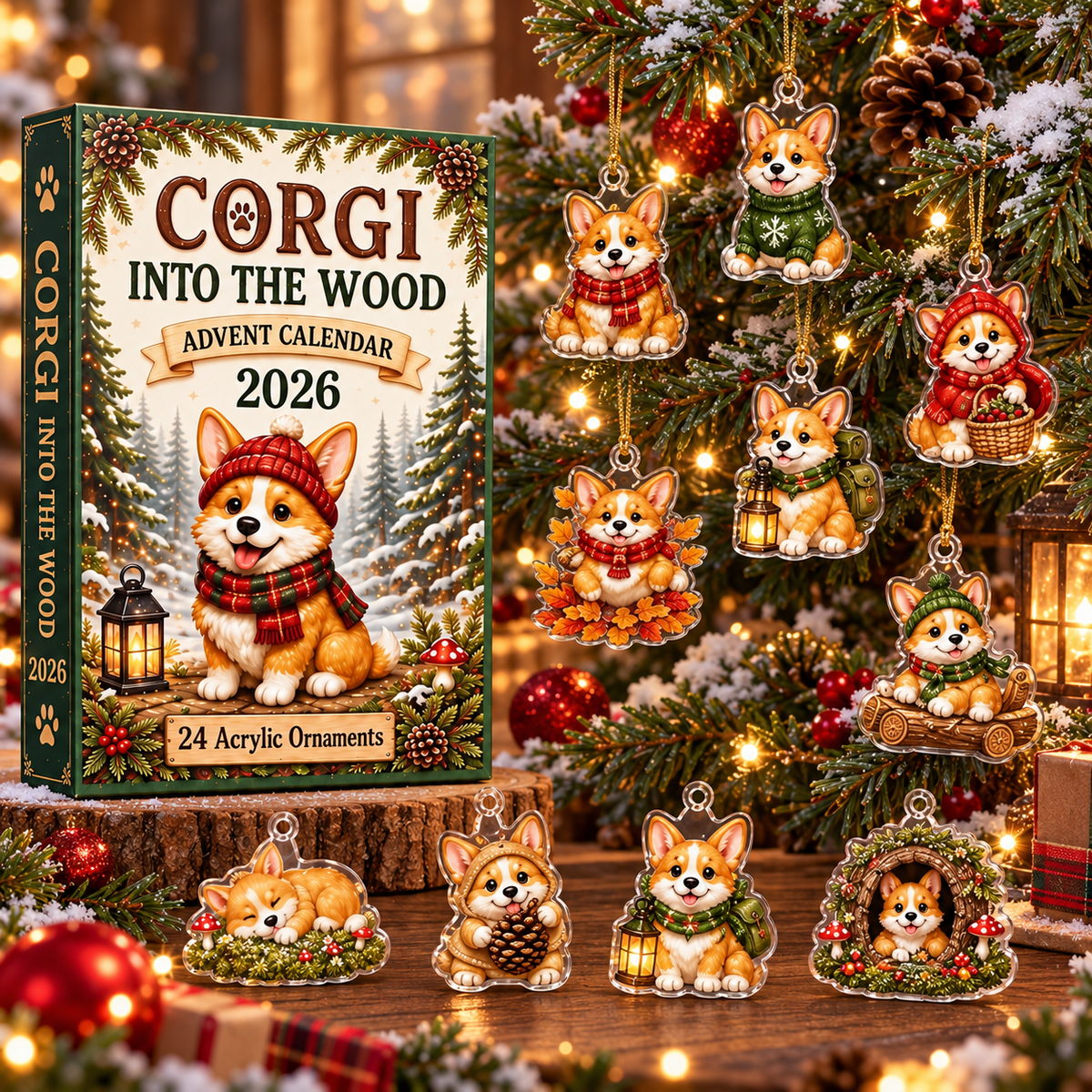 Corgi Into The Wood Advent Calendar