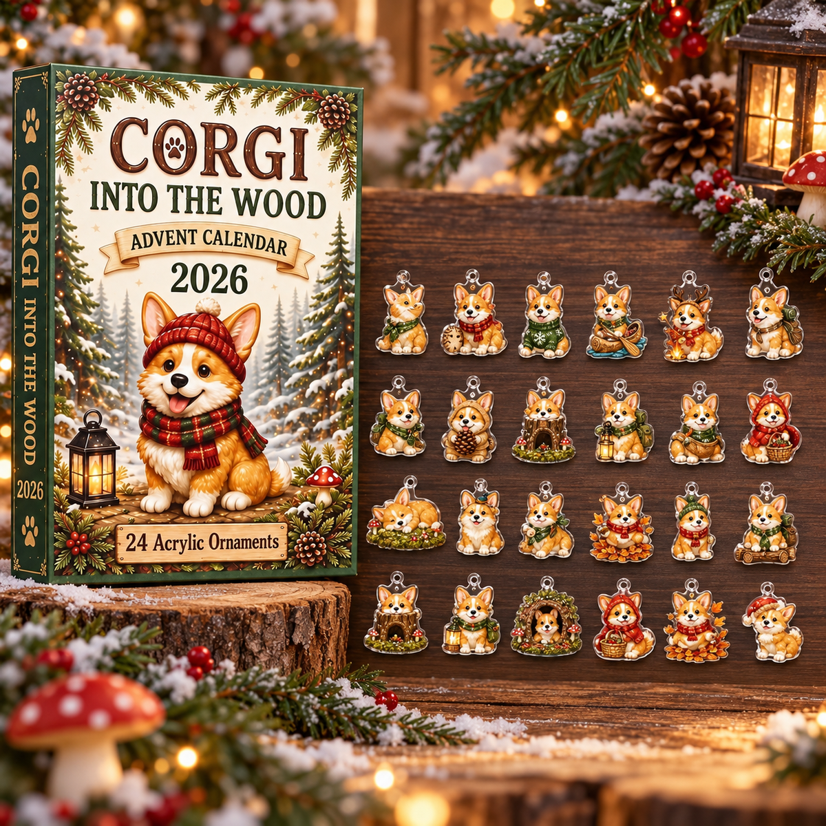 Corgi Into The Wood Advent Calendar