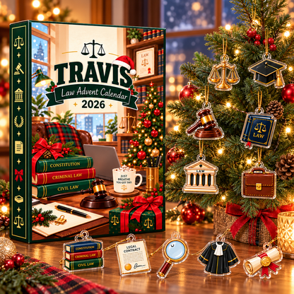 Personalized Law Advent Calendar