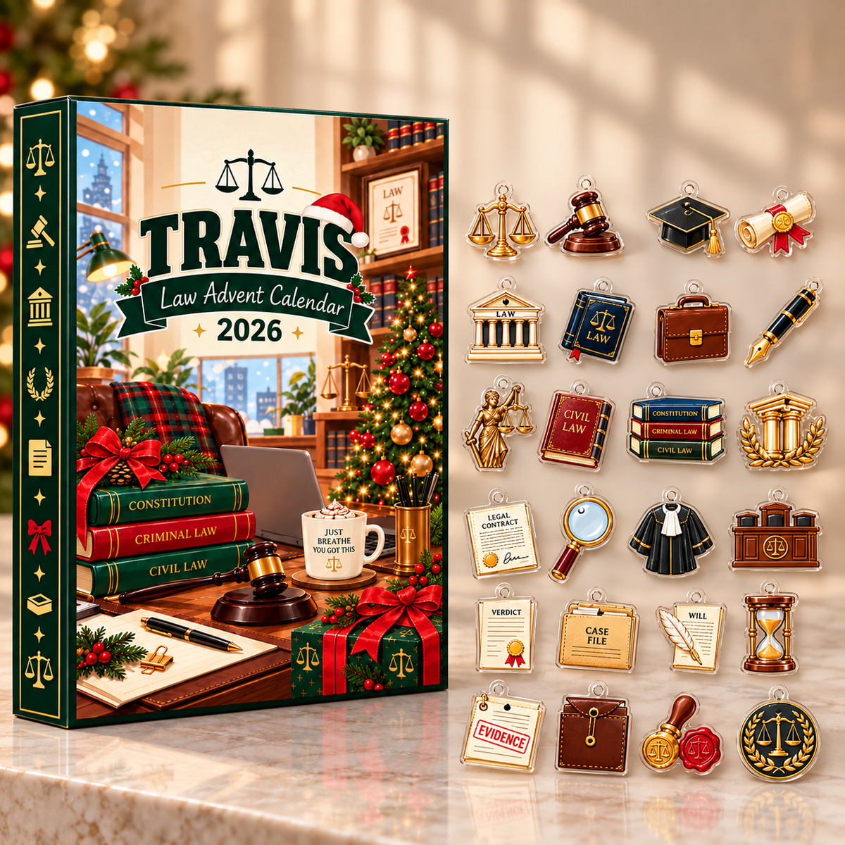 Personalized Law Advent Calendar