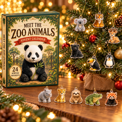 Zoo Animals Advent Calendar