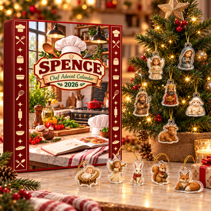 Personalized Chef Advent Calendar