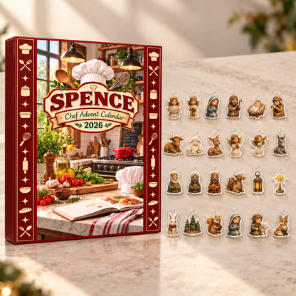 Personalized Chef Advent Calendar