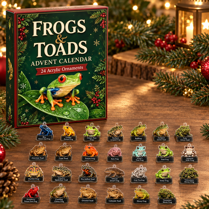 Frogs and Toads Advent Calendar