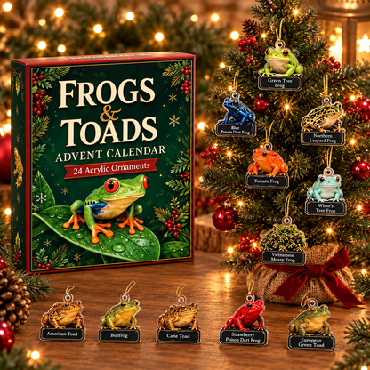 Frogs and Toads Advent Calendar