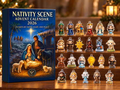 Nativity Scene Advent Calendar 2026 – personalized product image 1