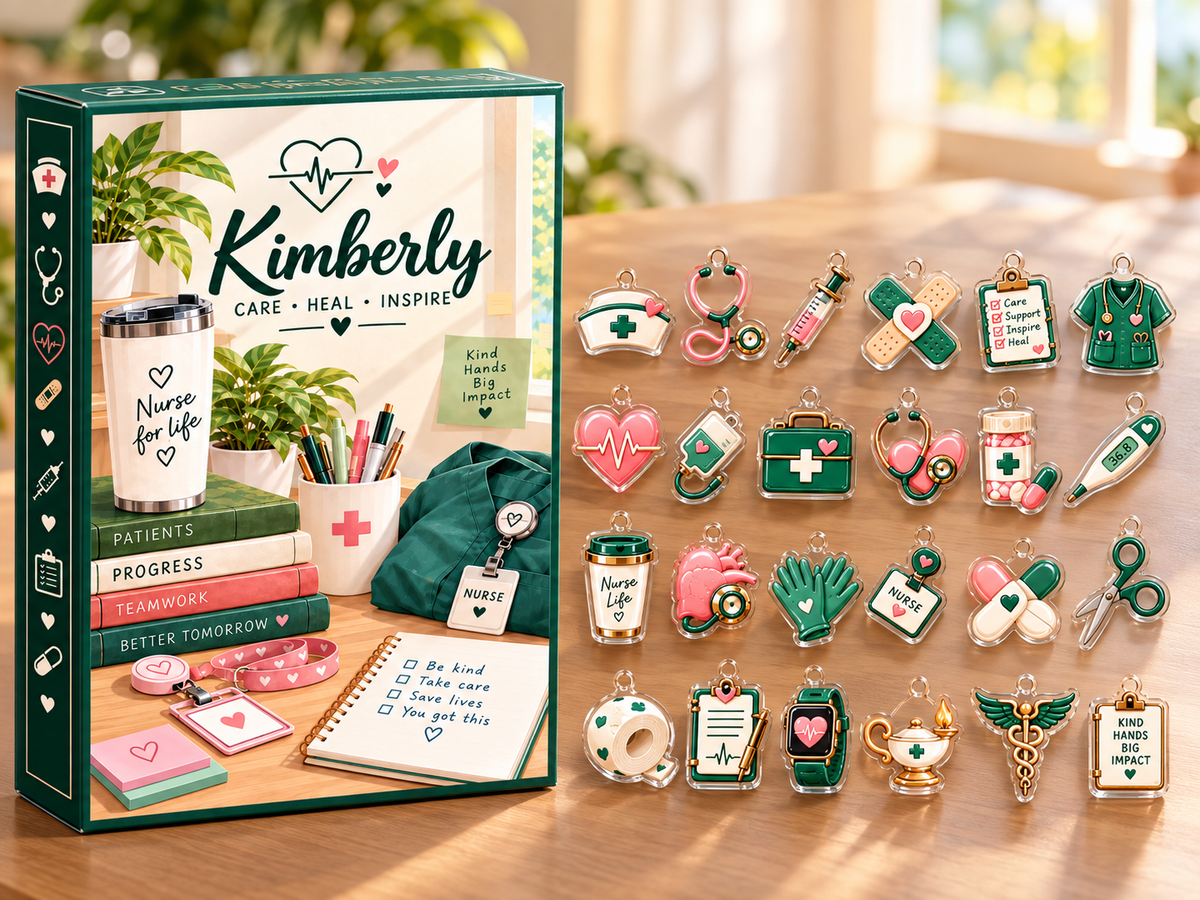 Personalized Nurse Care & Inspire Advent Calendar 2026 – personalized product image 2