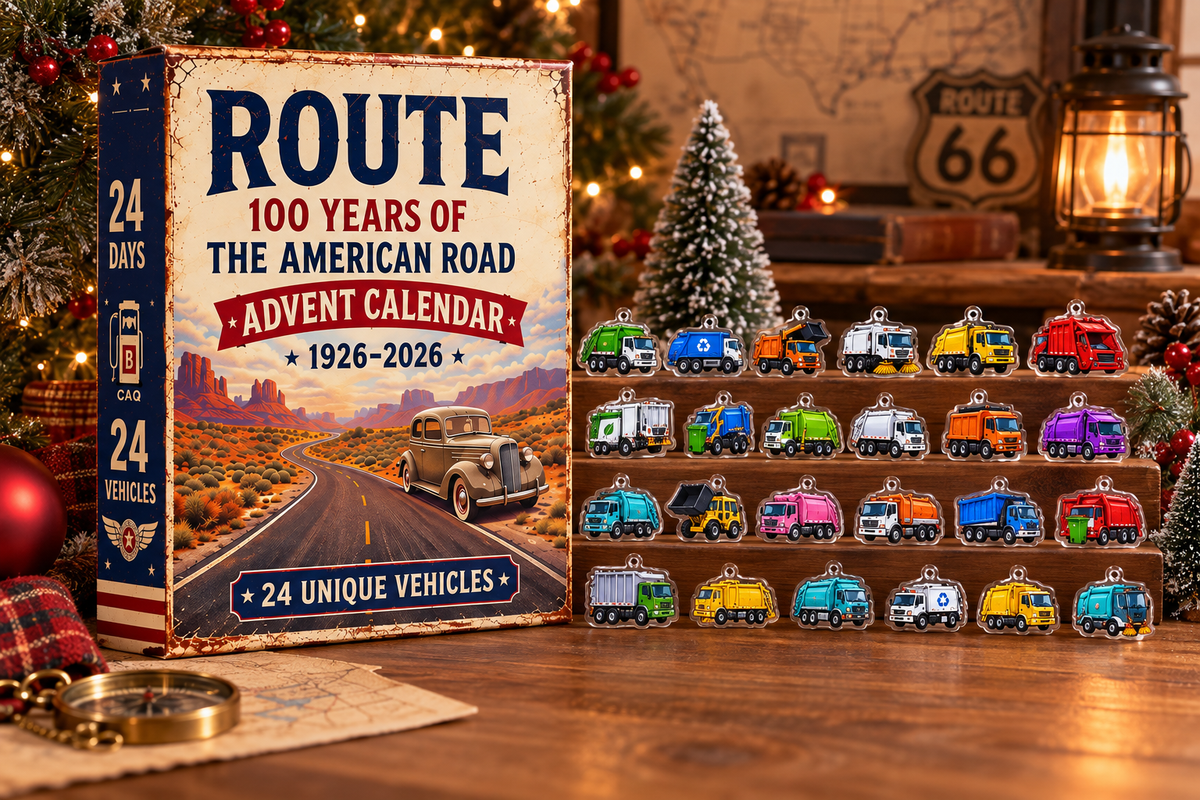 American Road Trip Advent Calendar 2026 – personalized product image 2