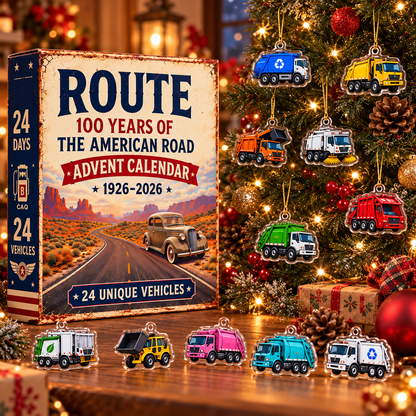 American Road Trip Advent Calendar 2026 – personalized product image 3