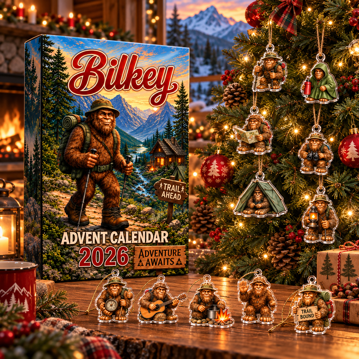 Personalized Bigfoot Adventure Advent Calendar 2026 – personalized product image 2