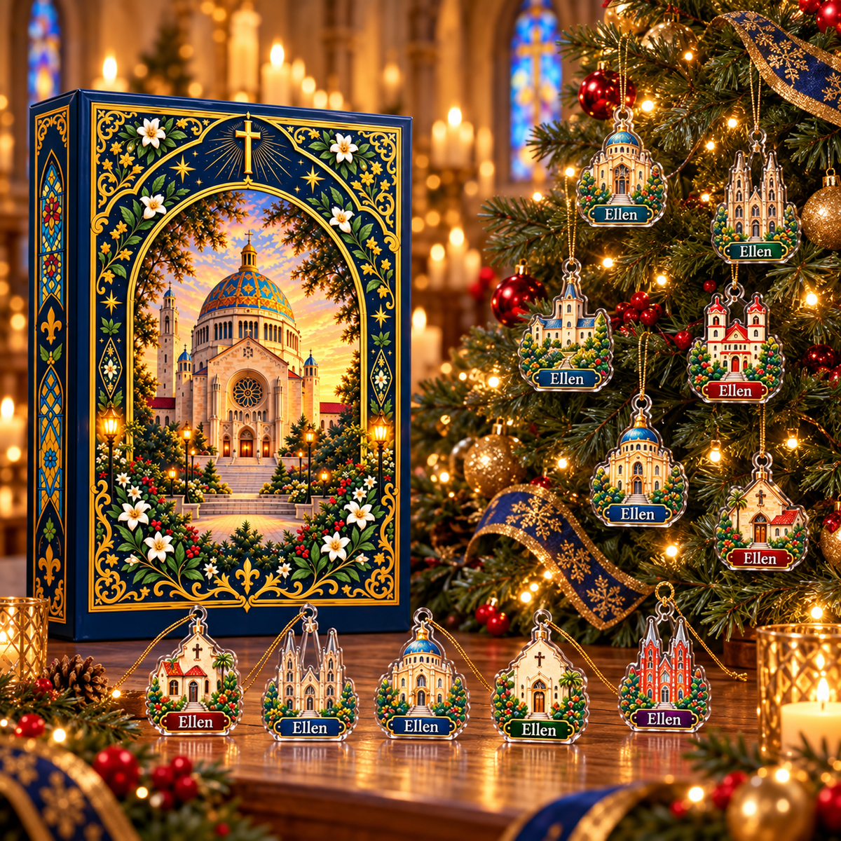 Christmas Church Collection Advent Calendar 2026 – personalized product image 2