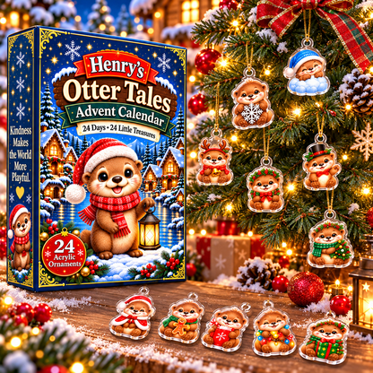 Personalized Otter Tales Advent Calendar 2026 – personalized product image 2