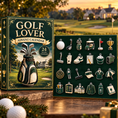 Golf Lover Advent Calendar – 24 Golf Charms