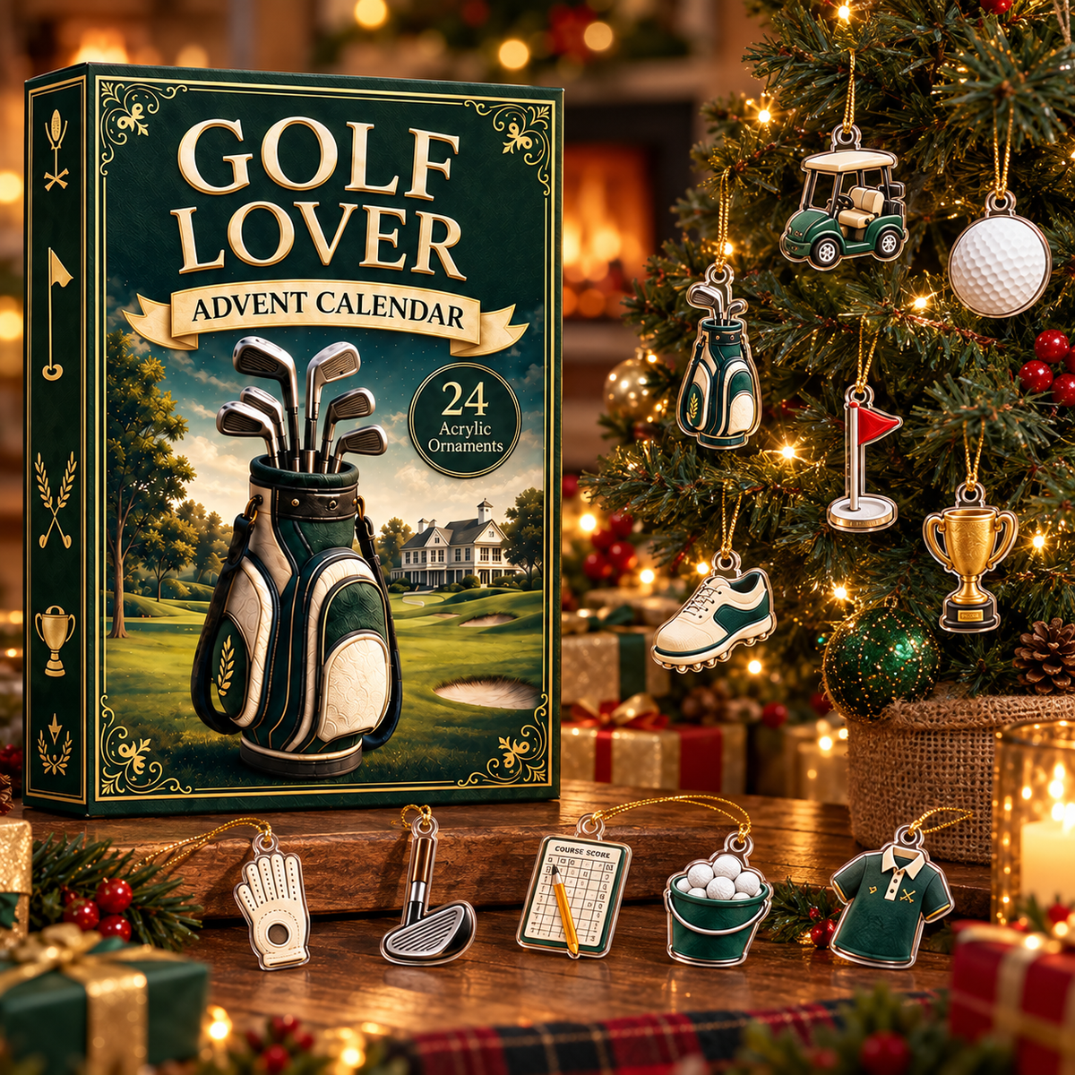 Golf Lover Advent Calendar – 24 Golf Charms